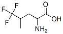 结构式 CAS# 372-22-5, (2S)-2-氨基-5,5,5-三氟-4-甲基戊酸