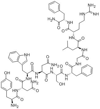 结构式 CAS# 374675-21-5, Kisspeptin-10