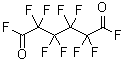 结构式 CAS# 37881-62-2, 八氟己二酰二氟