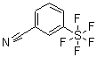 结构式 CAS# 401892-82-8, 3-(五氟-lambda<sup>6</sup>-硫基)苯甲腈