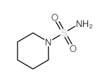 结构式 CAS# 4108-90-1, 1-哌啶磺酰胺
