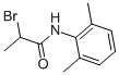结构式 CAS# 41708-73-0, N1-(2,6-二甲基苯基)-2-溴丙酰胺