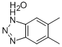 结构式 CAS# 4184-79-6, 5,6-二甲基-1,2,3-苯并三唑水合物