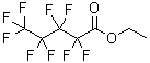 structure of CAS# 424-36-2, Ethyl Perfluoropentanoate;Ethyl Perfluorovalerate Nonafluorovaleric Acid Ethyl Ester Perfluorovaleric Acid Ethyl Ester;NONAFLUOROVALERIC ACID ETHYL ESTER;PERFLUOROVALERIC ACID ETHYL ESTER