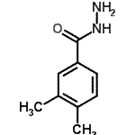 结构式 CAS# 42596-61-2, 3,4-二甲基苯甲酰肼
