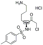 结构式 CAS# 4272-74-6, N-[(1S)-5-氨基-1-(2-氯乙酰基)戊基]-4-甲基-苯磺酰胺盐酸盐