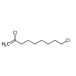 结构式 CAS# 485320-14-7, 2,9-二氯-1-壬烯