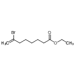 结构式 CAS# 485320-25-0, 乙基7-溴-7-辛烯酸酯