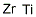 structure of CAS# 50646-37-2, Zirconium-Titanium Alloy