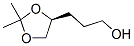structure of CAS# 51268-87-2, 3-[(4S)-2,2-Dimethyl-1,3-Dioxolan-4-Yl]-Propanol;Zinc01641746;St5405764