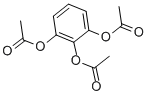 结构式 CAS# 525-52-0, 1,2,3-三乙酰氧基苯