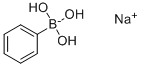 结构式 CAS# 52542-80-0, (三羟基)苯硼酸钠