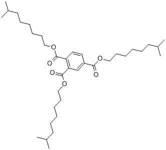 结构式 CAS# 53894-23-8, 偏苯三酸三异壬基酯