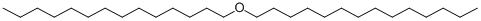 structure of CAS# 5412-98-6, n-Tetradecyl Ether;1-Myristyloxytetradecane;Nsc78491;Tetradecane, 1,1'-Oxybis-