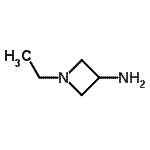 结构式 CAS# 55438-58-9, 1-乙基-3-氮杂环丁胺