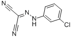 结构式 CAS# 555-60-2, (3-氯苯基)亚肼基丙二腈