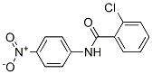 结构式 CAS# 55501-45-6, 2-氯-N-(4-硝基苯基)苯甲酰胺
