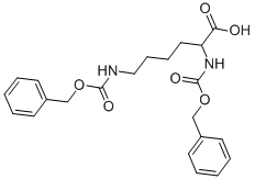 结构式 CAS# 55592-85-3, N,N'-二苄氧羰基-L-赖氨酸