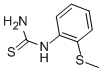 结构式 CAS# 59084-10-5, 1-[2-(甲硫基)苯基]-2-硫脲