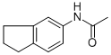 结构式 CAS# 59856-06-3, N1-(2,3-二氢-1H-茚-5-基)乙酰胺