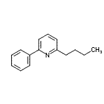 结构式 CAS# 60272-71-1, 2-丁基-6-苯基吡啶