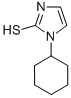 结构式 CAS# 64038-58-0, 1-环己基-2-巯基咪唑