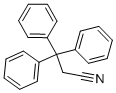 结构式 CAS# 64063-91-8, 3,3,3-三苯基丙腈