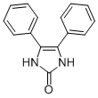 structure of CAS# 642-36-4, 4,5-Diphenylimidazolin-2-One;Zinc03681364;Mls000084669;St5407966
