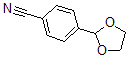 structure of CAS# 66739-89-7, 4-(1,3-Dioxolan-2-Yl)-Benzonitrile;4-(1,3-DIOXOLAN-2-YL)BENZONITRILE;2-(4-CYANOPHENYL)-1 3-DIOXOLANE