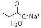 结构式 CAS# 6700-17-0, 丙酸钠盐水合物