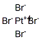 structure of CAS# 68938-92-1, Platinum (IV) Bromide;Platinum Bromide (Ptbr4);Platinum Tetrabromide