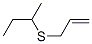 结构式 CAS# 70289-07-5, 烯丙基仲丁基硫醚