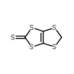 结构式 CAS# 70800-59-8, [1,3]二硫杂环戊烯并[4,5-d][1,3]二硫杂环戊烯-2-硫酮