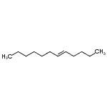 structure of CAS# 7206-28-2, (5E)-5-Dodecene;(E)-5-Dodecene;5-Dodecene;trans-5-Dodecene