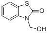 结构式 CAS# 72679-97-1, 3-(羟基甲基)-2(3H)-苯并噻唑酮