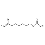 结构式 CAS# 731773-24-3, 7-溴-7-辛烯-1-基乙酸酯