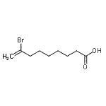 结构式 CAS# 732248-59-8, 8-溴-8-壬烯酸