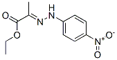 结构式 CAS# 73647-04-8, (2E)-2-[(4-硝基苯基)亚肼基]丙酸乙酯