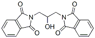 结构式 CAS# 73825-95-3, 2-[3-(1,3-二氧代异吲哚-2-基)-2-羟基丙基]异吲哚-1,3-二酮