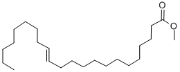 结构式 CAS# 7439-44-3, (13E)-13-二十二碳烯酸甲酯