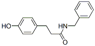 结构式 CAS# 74454-78-7, 3-(4-羟基苯基)-N-苄基丙酰胺