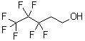 结构式 CAS# 755-40-8, 3,3,4,4,5,5,5-七氟-1-戊醇