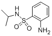 结构式 CAS# 761435-31-8, 2-氨基-N-异丙基苯磺酰胺