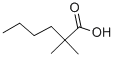 structure of CAS# 813-72-9, 2,2-Dimethylhexanoic Acid;2,2-Dimethyl-Hexanoic Acid;Lmfa01020150;Hexanoic Acid, 2,2-Dimethyl-