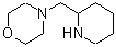 结构式 CAS# 81310-58-9, 4-(2-哌啶基甲基)吗啉
