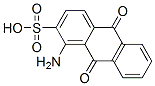 结构式 CAS# 83-62-5, 1-氨基-9,10-二氢-9,10-二氧代蒽-2-磺酸