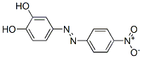 结构式 CAS# 843-33-4, 4-(4-硝基苯基偶氮)邻苯二酚