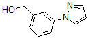 结构式 CAS# 864068-80-4, 3-(1H-吡唑-1-基)-苯甲醇