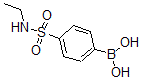 structure of CAS# 871329-65-6, B-[4-[(Ethylamino)Sulfonyl]Phenyl]-Boronic Acid;4-(N-Ethylsulphonamido)Benzeneboronic Acid 97%;4-(Ethylsulfamoyl)Benzeneboronic Acid, 97%;4-(N-ETHYLSULPHONAMIDO)BENZENEBORONIC ACID