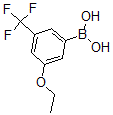 structure of CAS# 871332-96-6, B-[3-Ethoxy-5-(Trifluoromethyl)Phenyl]-Boronic Acid;3-Ethoxy-5-(Trifluoromethyl)Benzeneboronic Acid 98%;3-Ethoxy-5-(Trifluoromethyl)Benzeneboronicacid98%;3-ETHOXY-5-(TRIFLUOROMETHYL)BENZENEBORONIC ACID